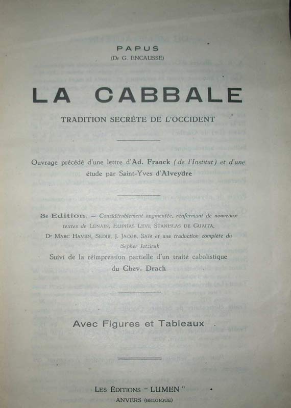 cabbale papus